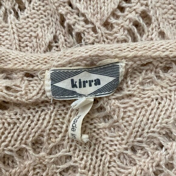 Kirra High Low Beige Pullover Sweater XS - Picture 7 of 9